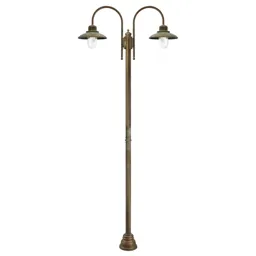 Casale lamp post, 270 cm, 2-bulb