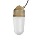 1951 N hanging lamp, straight glass, clear