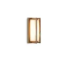 Ice Cubic 3413 outdoor wall light natural brass