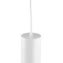 Look LED pendant light, narrow shape, white