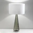 Costa Rica table lamp, white, transparent base