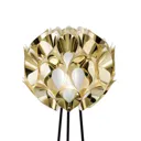 Slamp Flora - designer floor lamp, gold