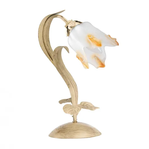 Elena table lamp in the shape of a flower, 1-bulb