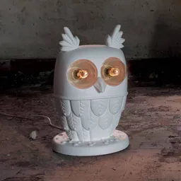 Karman Ti Vedo table lamp in an owl shape