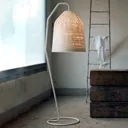 White designer floor lamp Black Out