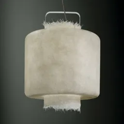 Karman Kimono - white LED hanging light 50 cm