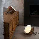 Karman Bag - ceramic floor lamp, bronze