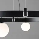 Karman Stant LED hanging light black length 103 cm