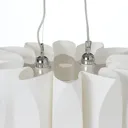 Virus hanging lamp with wood design ice larch