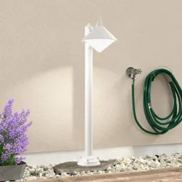 Seawater resistant path lamp Liara, white