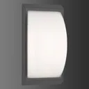 053 outdoor wall light, motion detector, graphite