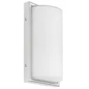 040 LED outdoor wall light with sensor, white