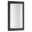 Luis LED outdoor wall lamp, graphite-coloured