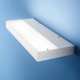 Regolo LED wall light, length 24 cm, aluminium