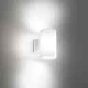 Bianca LED outdoor wall light in dark grey