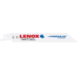 Lenox 14TPI Thick Metal Cutting Reciprocating Saw Blades - 152mm, Pack of 25