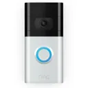 Ring 3 Satin nickel Wireless Video doorbell