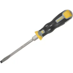 Bahco Tekno+ Strike Through Shank Flared Slotted Screwdriver - 8mm, 150mm