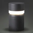 Sete LED pillar light, dark grey