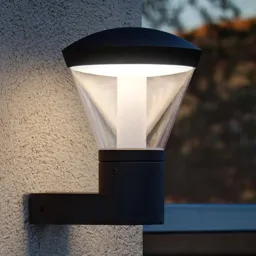 Evocative Shelby LED outdoor wall lamp
