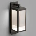 Kerala LED outdoor wall light with a lantern form