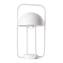 Jellyfish table lamp, portable, battery, white
