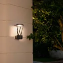 Twist LED outdoor wall light