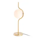 Le Vita LED table lamp, opal glass