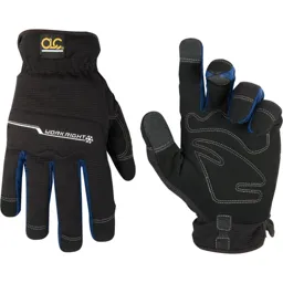 Kunys Flex Grip Workright Lined Winter Gloves - L
