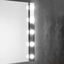 Hollywood LED mirror lamp, 60 cm, 5-bulb, blister