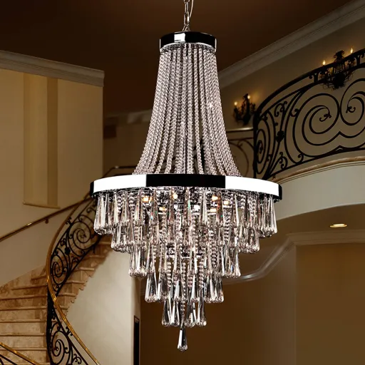 Magnificent crystal chandelier Palace