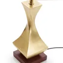 Striking table lamp Deco with gold base