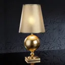 60 cm tall, golden table lamp Terra