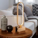Colette LED table lamp attractive design rose gold
