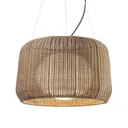 Bover Fora S outdoor hanging light white and beige