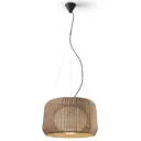 Bover Fora S outdoor hanging light white and beige