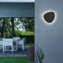 Bover Tria 04 outdoor wall light graphite brown