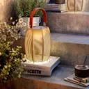Bover Tanit M/29/R LED lantern with battery
