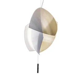 Grok Voiles LED hanging lamp 95x70cm dimmable DALI