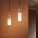 LEDS-C4 Glam hanging light, white glass, 31 cm