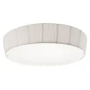 Bover Plafonet 95 fabric ceiling lamp white ribbon