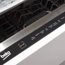 Beko DIN48Q20 Integrated Black & white Full size Dishwasher
