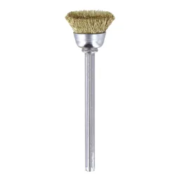 Dremel 536 Brass Wire Cup Brush - 13mm, Pack of 2
