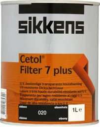Sikkens Cetol Filter 7 Plus (Ebony) 1ltr