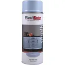 Plasti-Kote Chalk Finish Spray - Frost Blue, 400ml