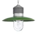 Outdoor hanging light Ampere, alu/green