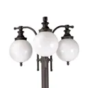 Lamp post Madeira, three-bulb, anthracite
