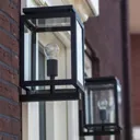 de Vecht outdoor wall light, 37 cm, black
