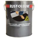 Rust Oleum Anti Slip Floor Paint - Steel Grey, 5l