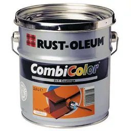 Rust Oleum Alkythane Metal Paint - flat Black, 5l